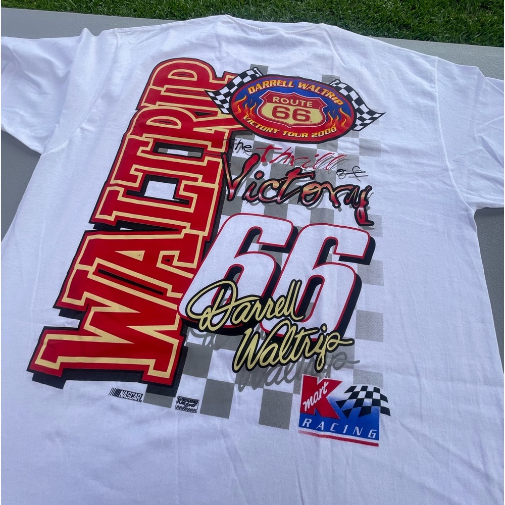 Vintage NASCAR Darrel Waltrip Route 66 XL